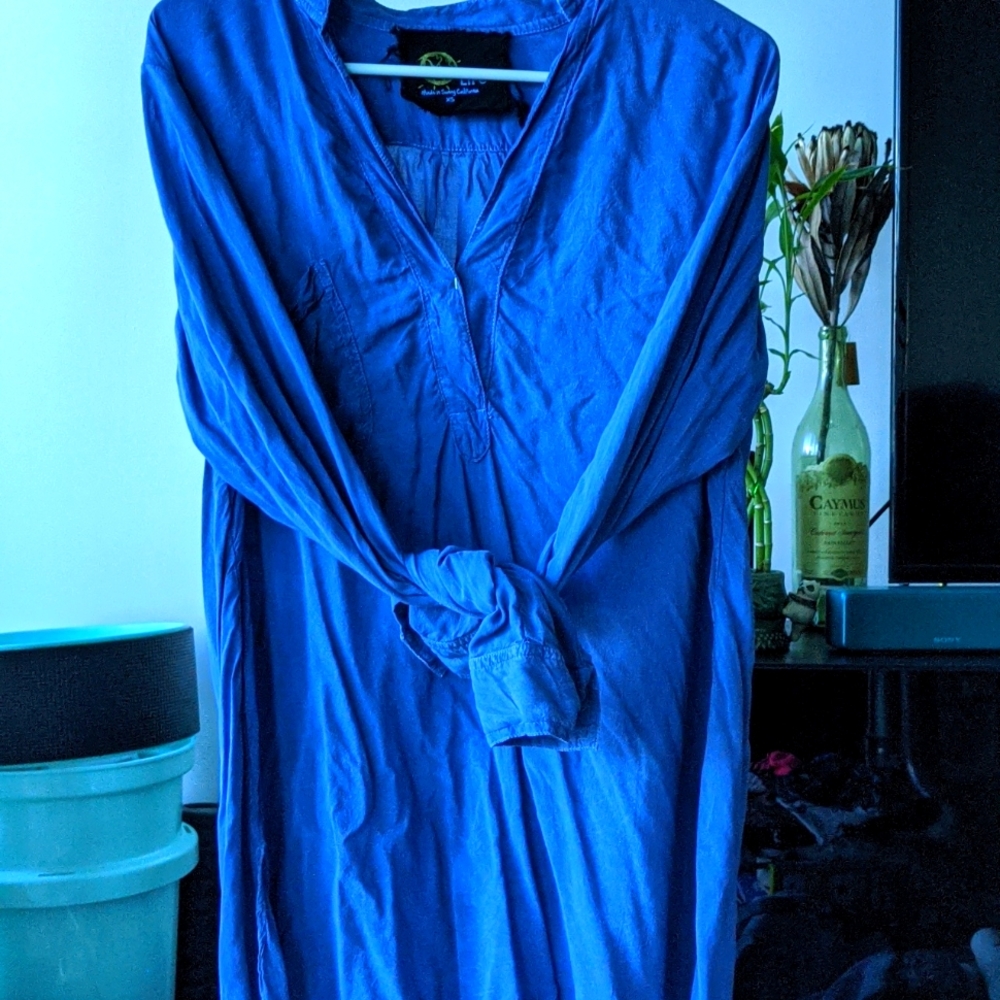 Plannet Blue long sleeve dress shirt